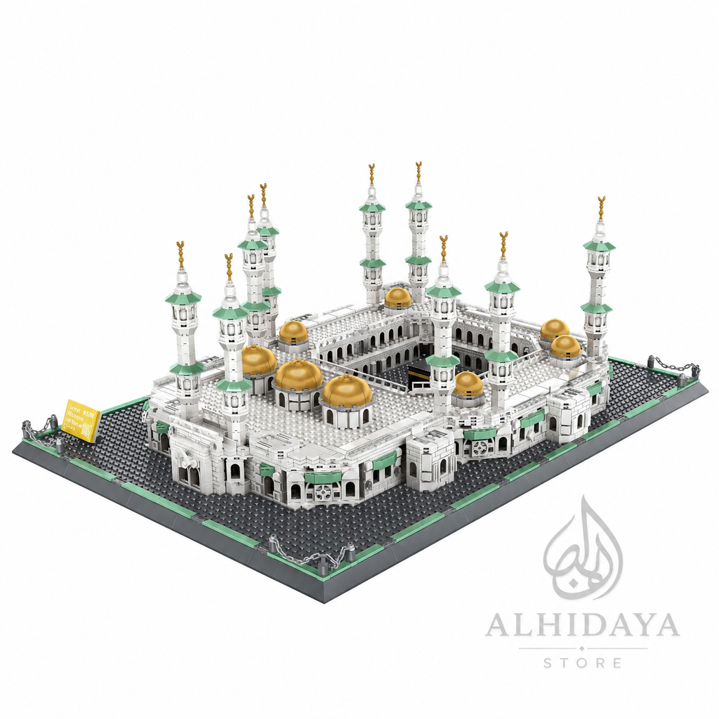 2291-Piece Great Mosque of Mecca Building Block Set – Educational Islamic Toy & Display Model
