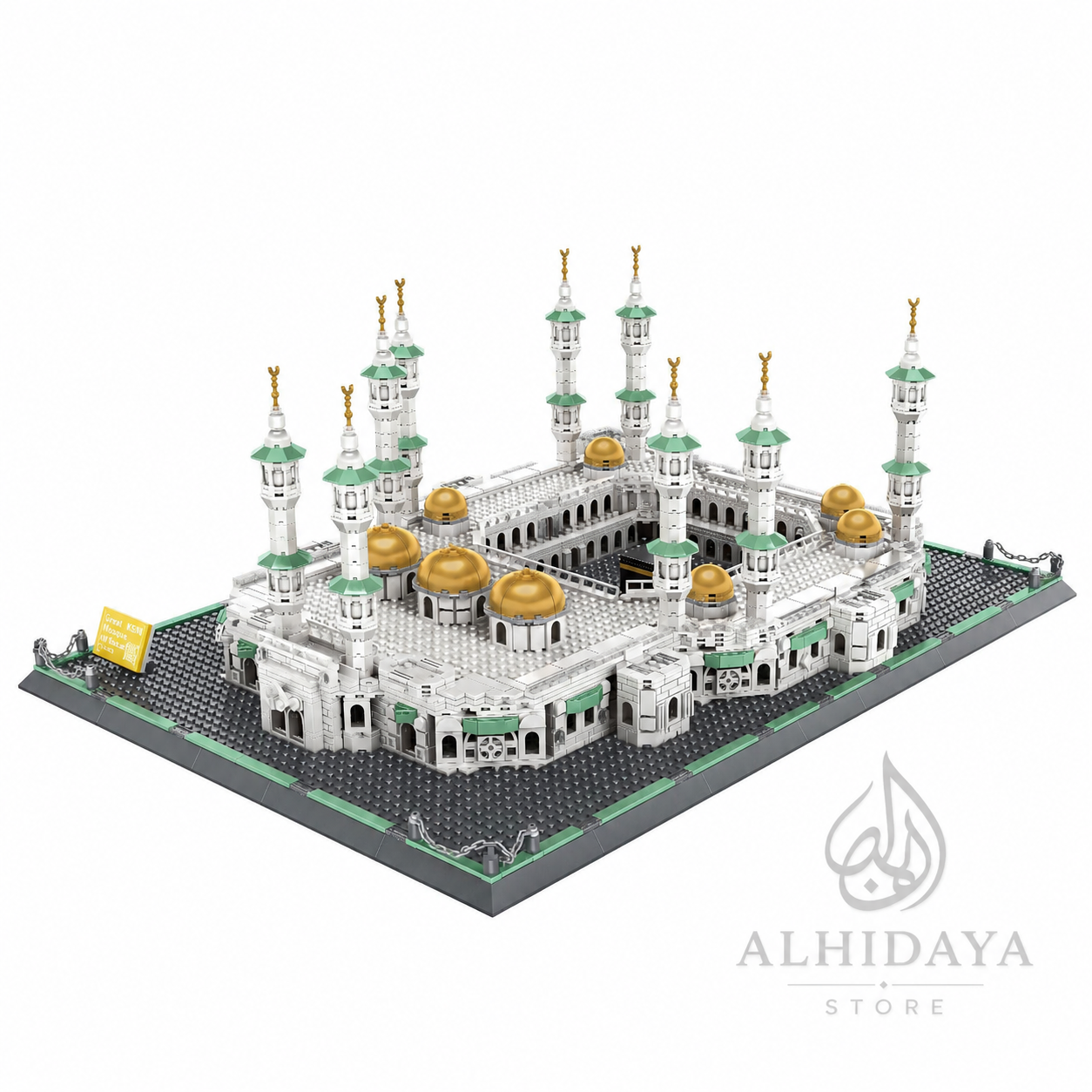 2291-Piece Great Mosque of Mecca Building Block Set – Educational Islamic Toy & Display Model